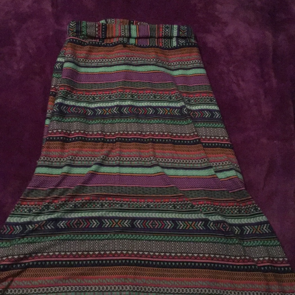 A long skirt